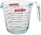 Pyrex Prepware 6001075 Measuring Cup, Red Graphics, Clear...